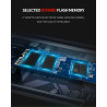 256GB SSD NVMe M.2 M-Key PCIe Gen3x4 Form Factor 2280